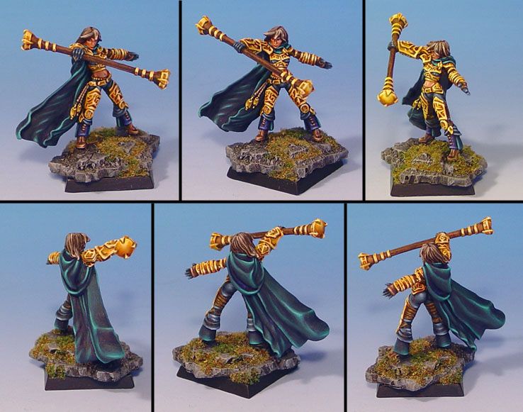 James Wappel Miniature Painting Privateer Press, Iron Kingdoms RPG miniatures